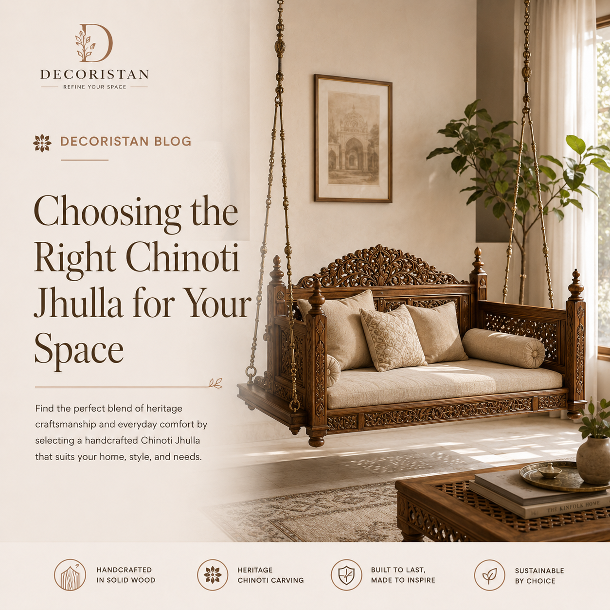 Choosing the Rights Chinoti Jhulla For Your Space