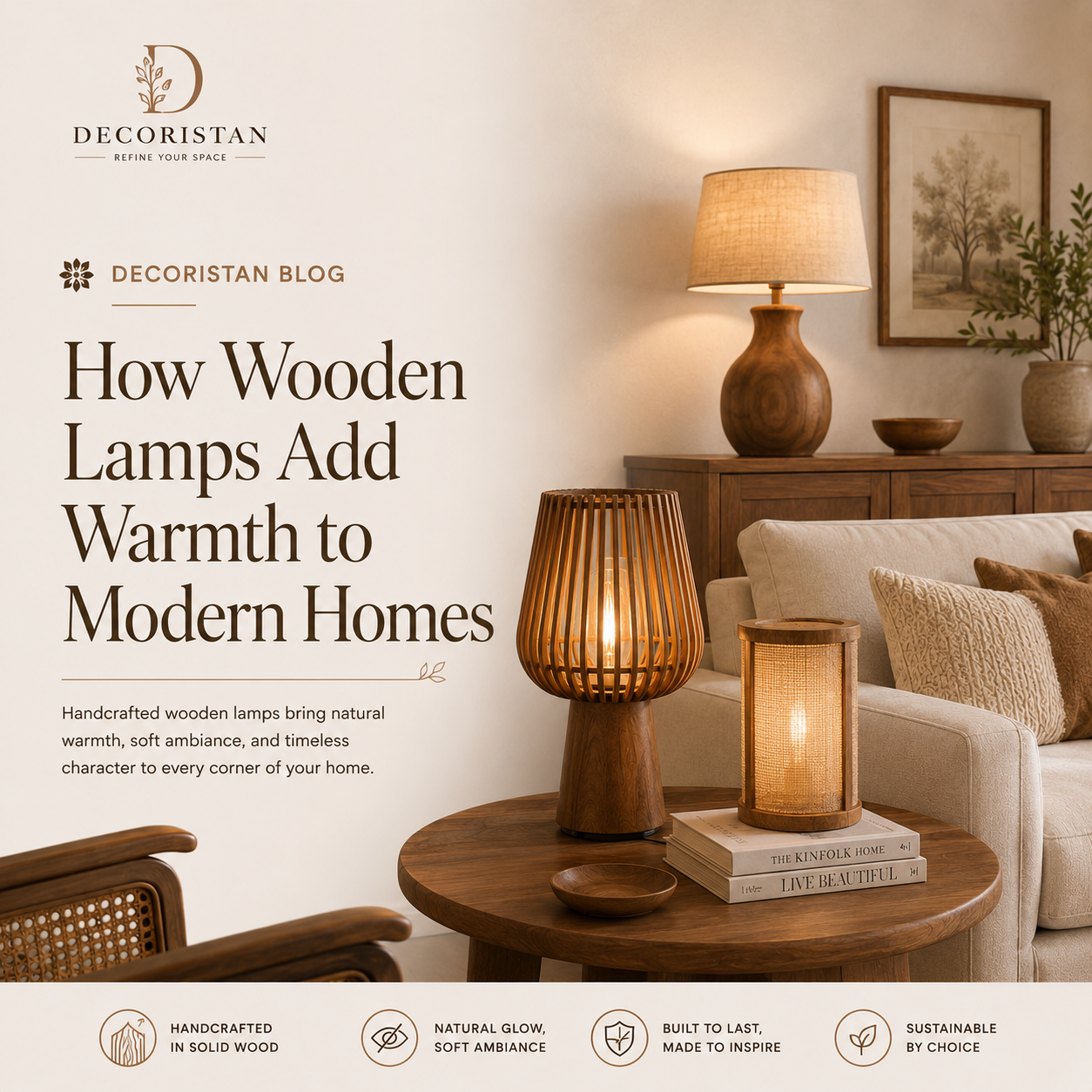 How Wooden Lamps Add Warmth To Modren Homes