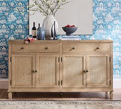 Sausalito Cane Buffet (66")