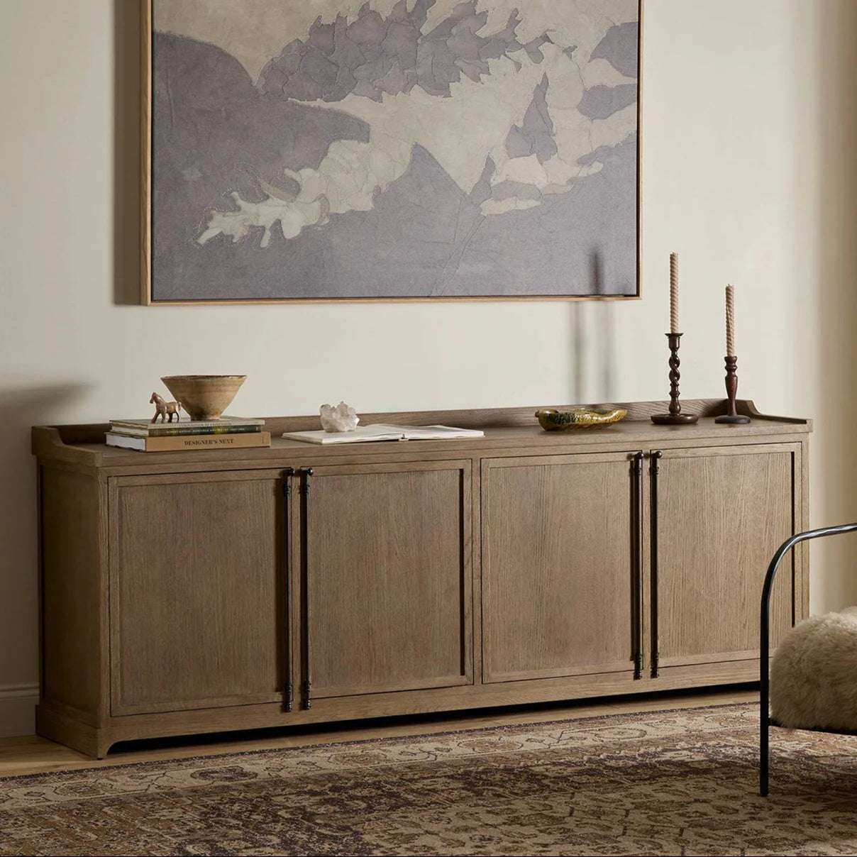 Modern Minimalist Wood Sideboard