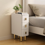 AQIMUELE Narrow Nightstand with Drawers