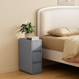 AQIMUELE Narrow Bedside Table with Drawers