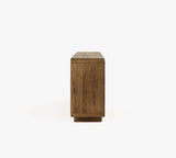 Geometric Wood Pattern Sideboard