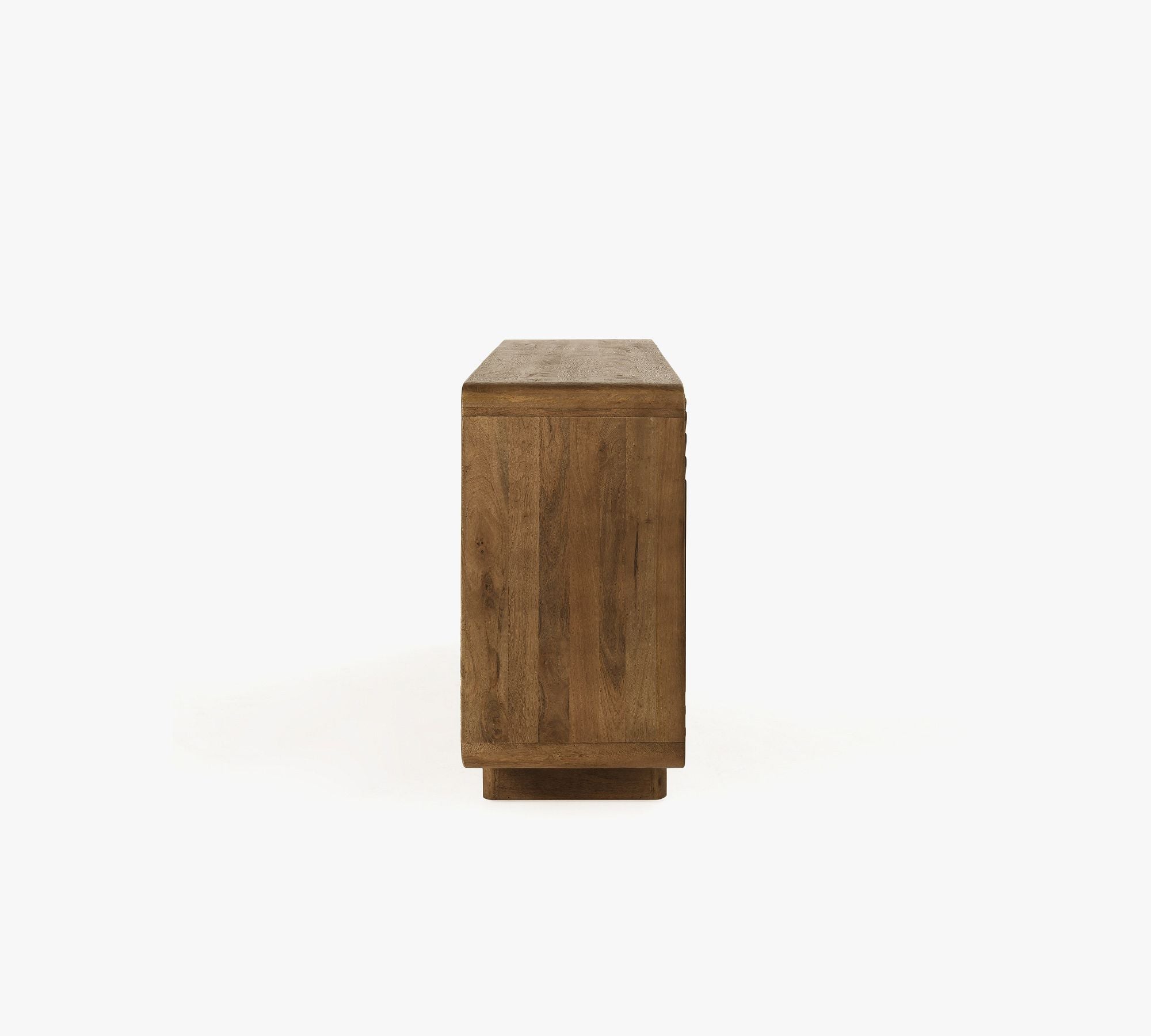 Geometric Wood Pattern Sideboard