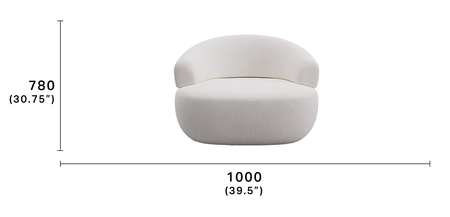 Aura Swivel Lounge Chair