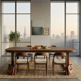 Baltimore Acacia Wood Dining Table Set - All Sizes