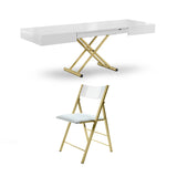 Expandable Box Coffee To Table Dining Set