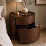 Riven Nightstand with Ceramic Top