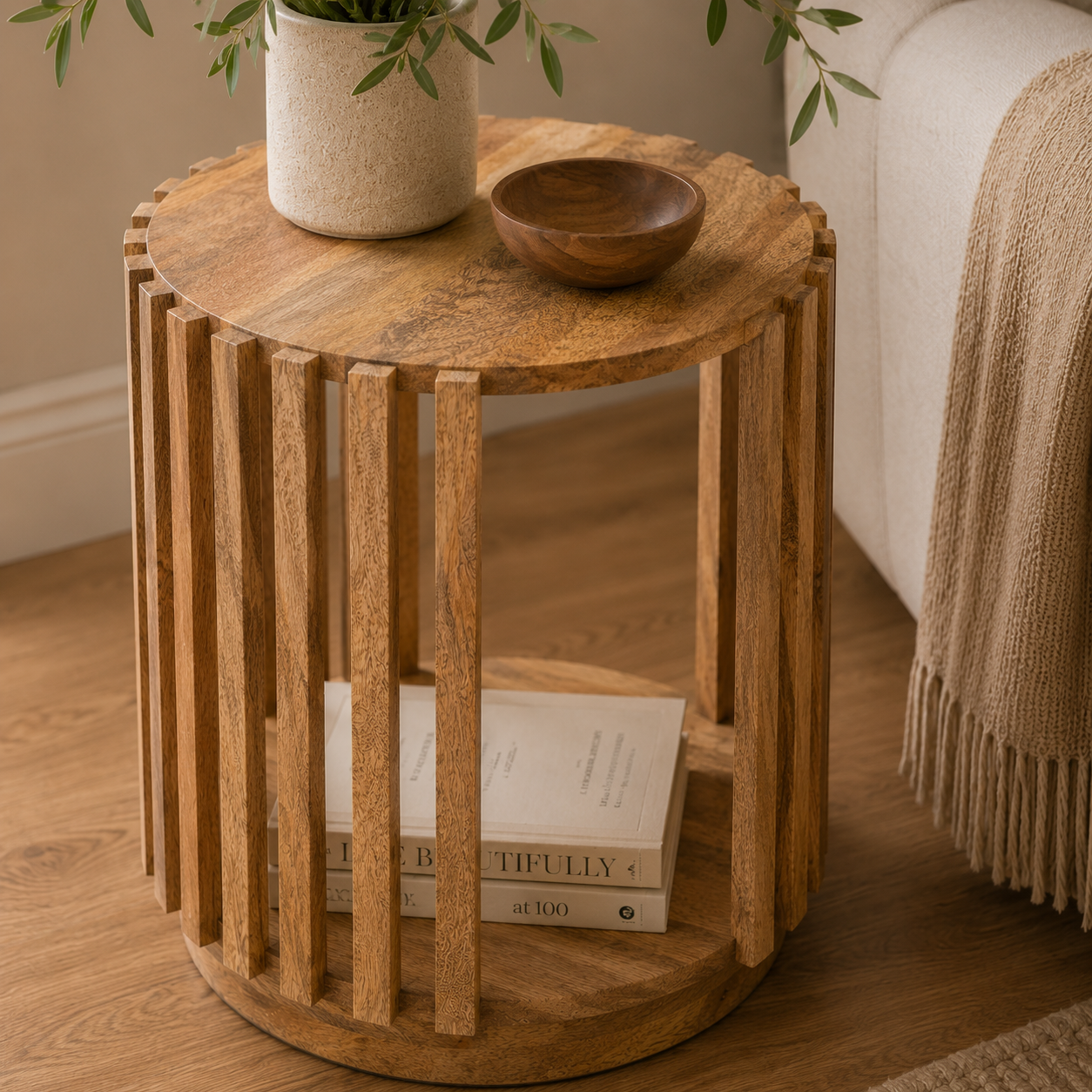 Valley Round Side Table