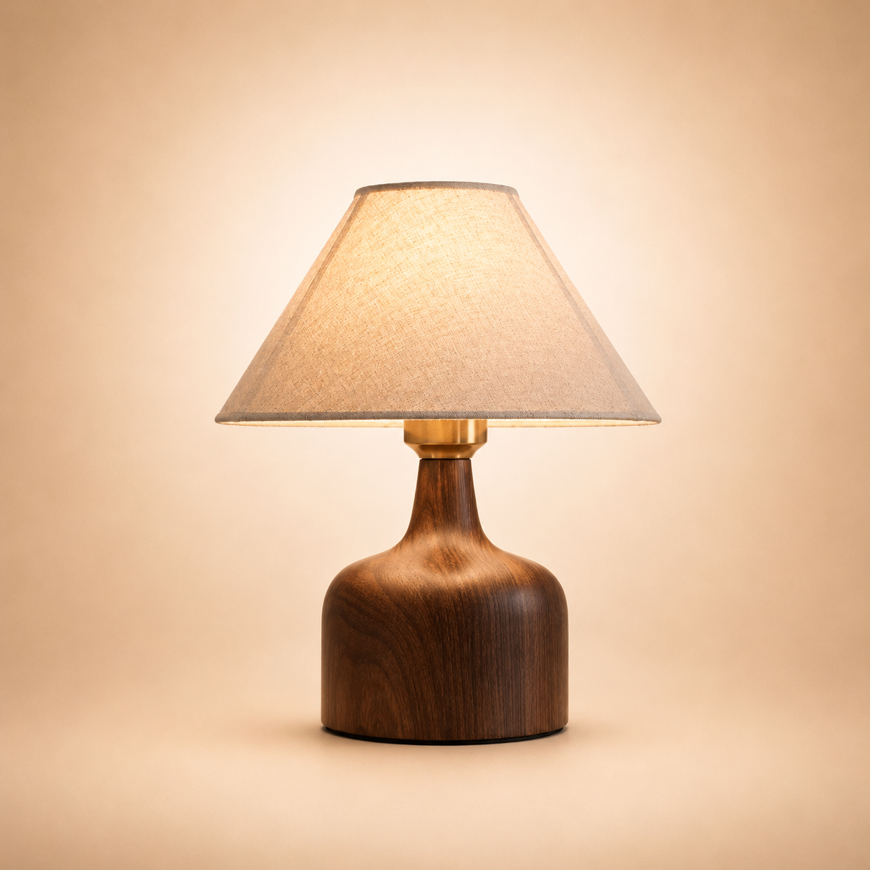 Wood Table Lamp
