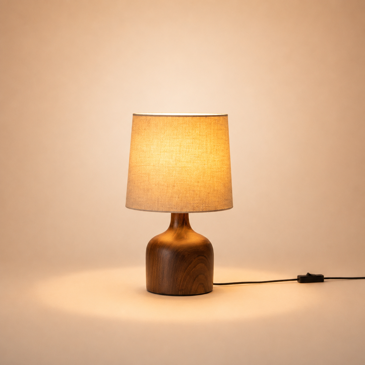 Nordic Wood Table Lamp