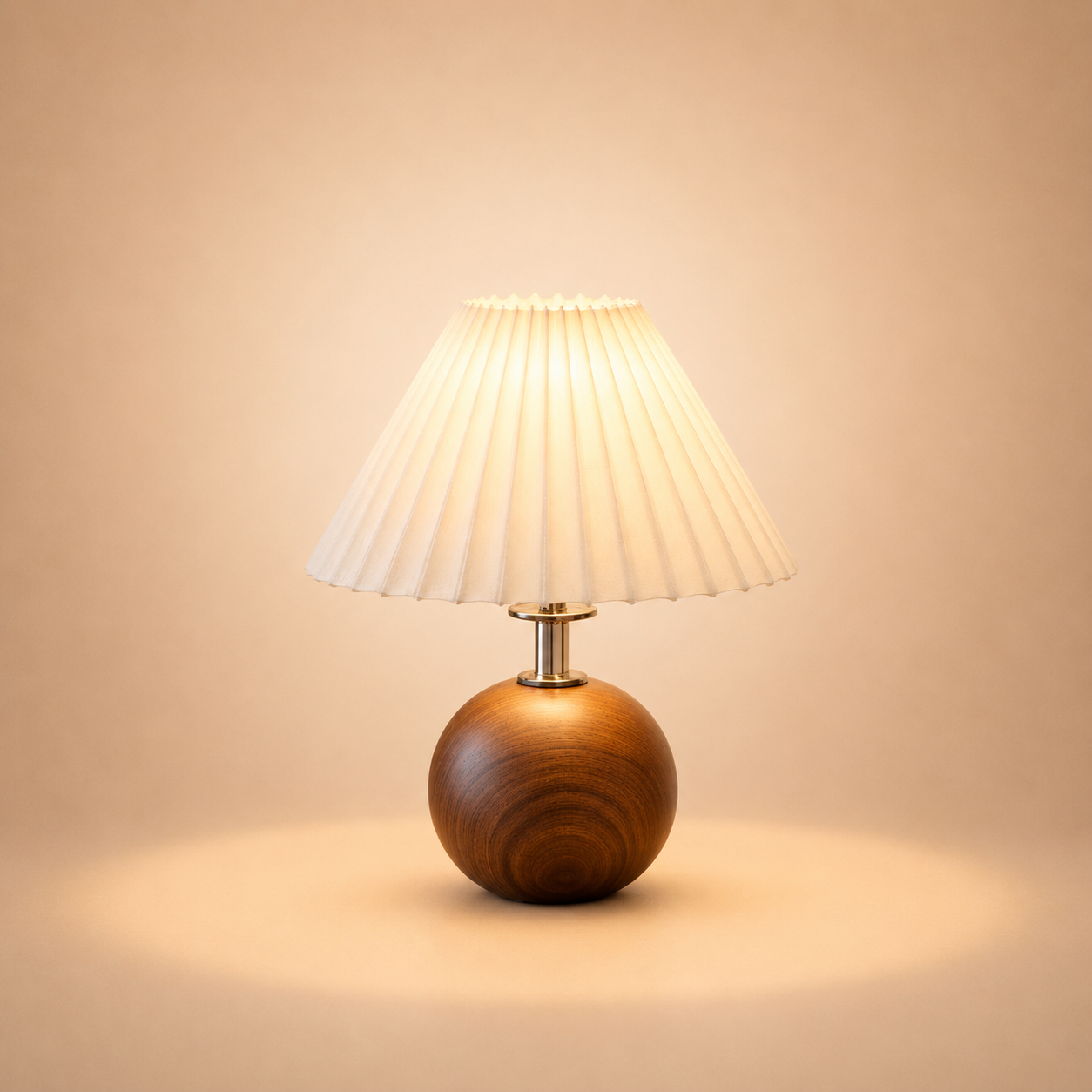 Pleated Table Lamp