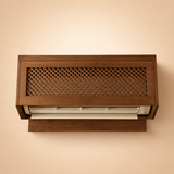 Curved Edge Radiator Cover with Ventilation Mesh