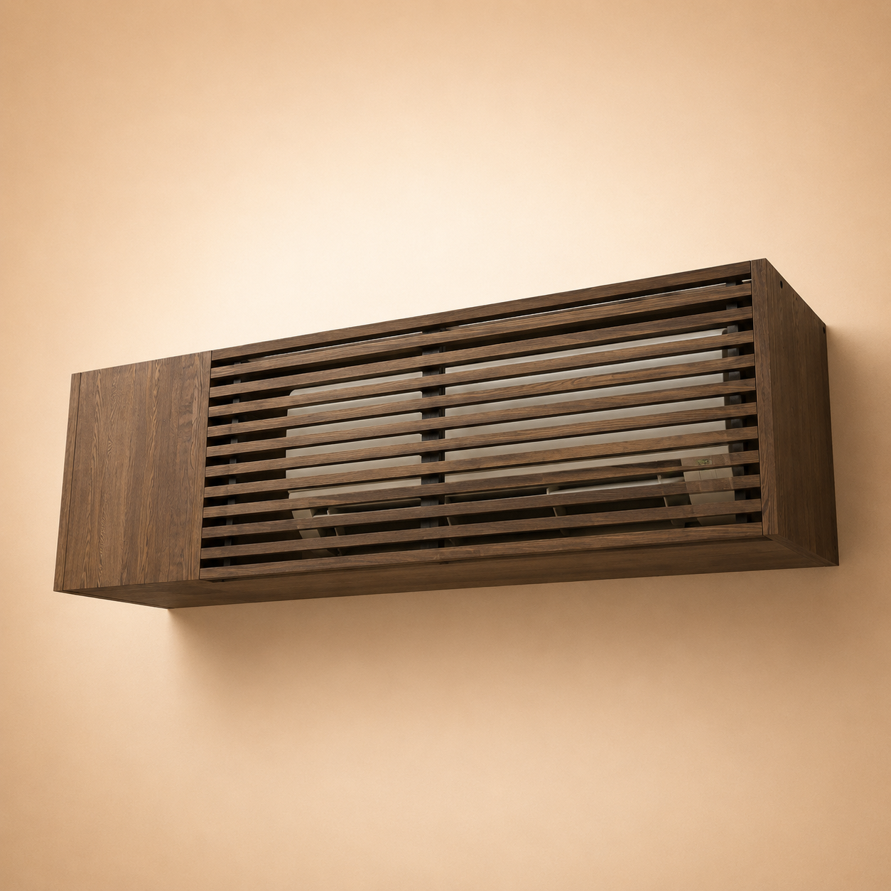 Curved Edge Radiator Cover with Ventilation Mesh