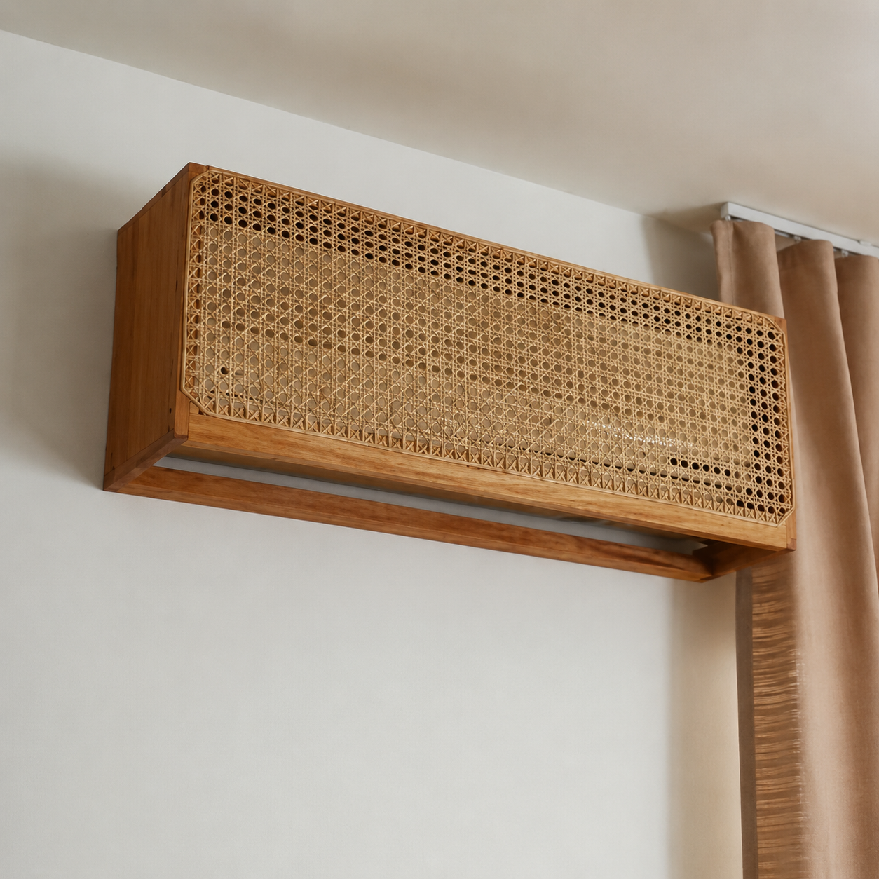 Luxury Rattan Radiator Cover
