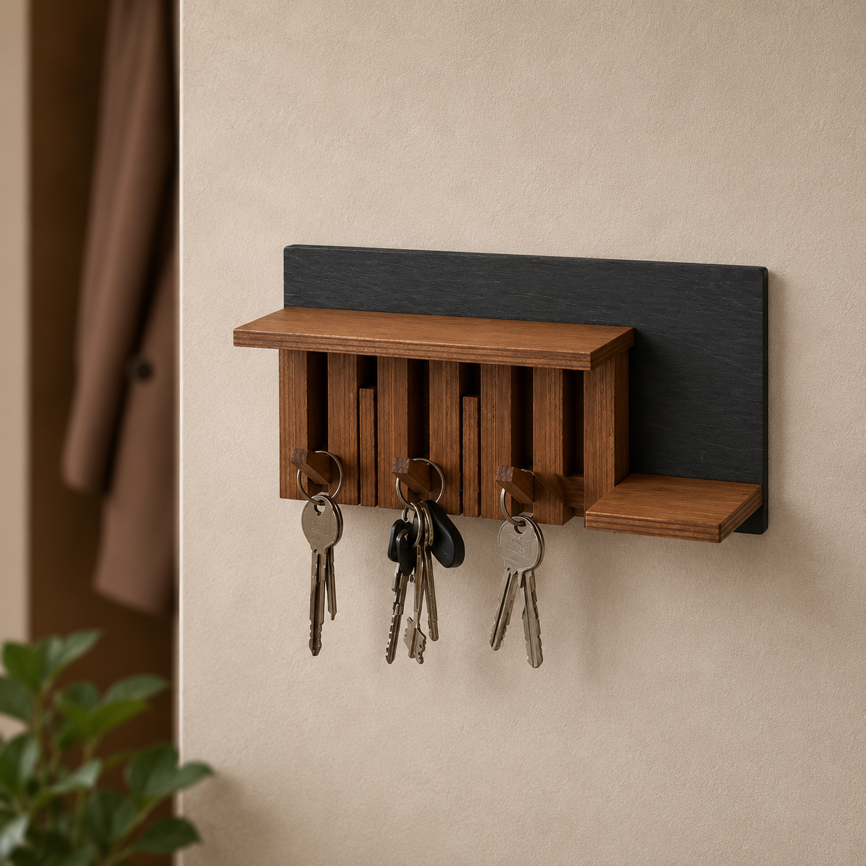 Wooden Key Holder