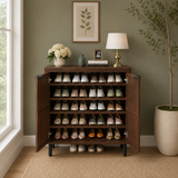 6 Tier Wooden Shoe Cabinet