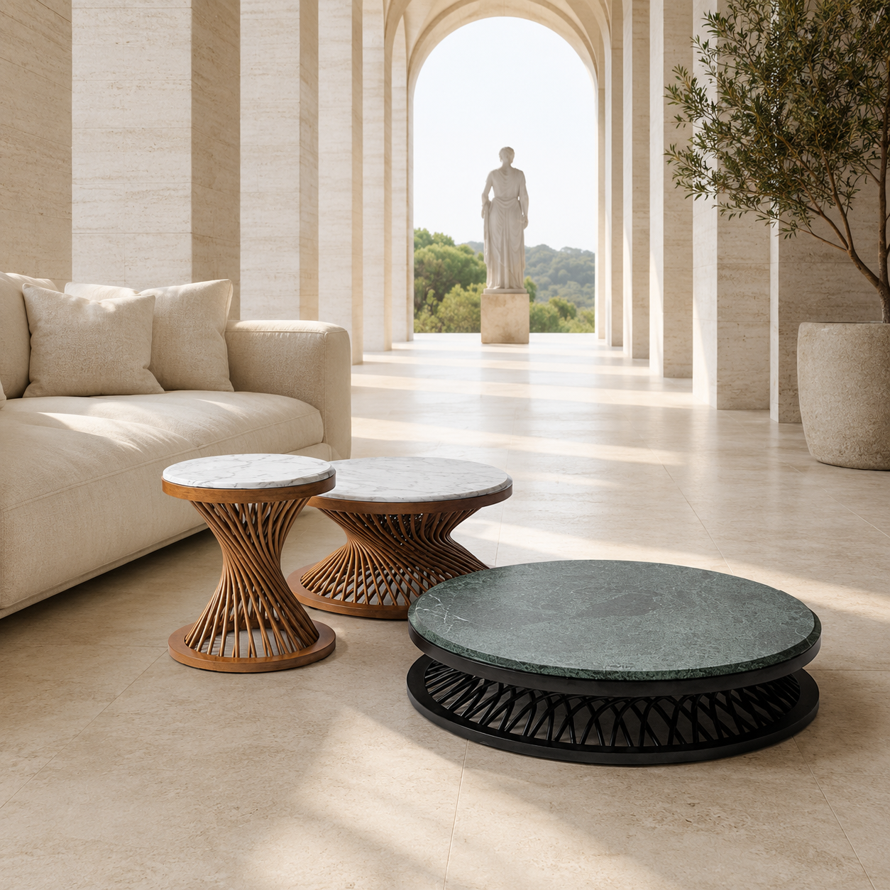 Ohe, outdoor coffee table