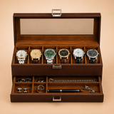 Organizer, 6 Slot Watch Box,