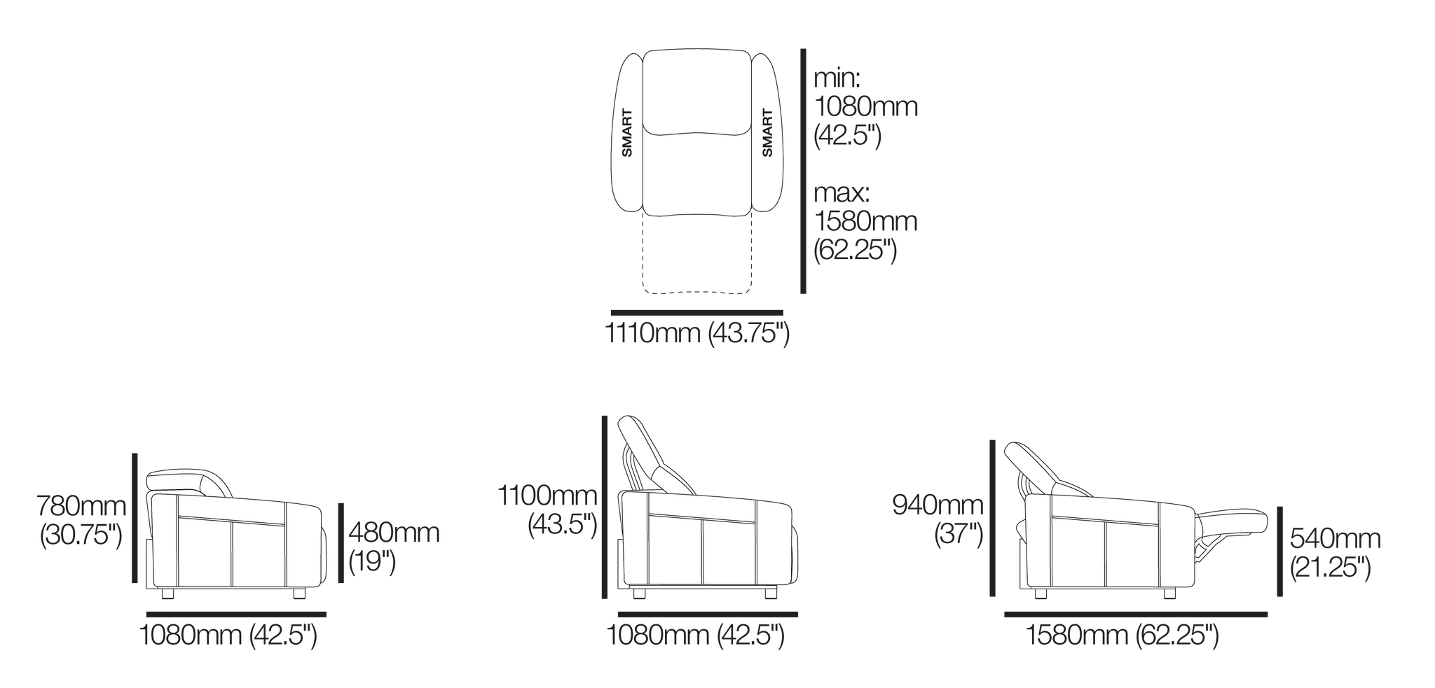 King Cinema Classic Recliner