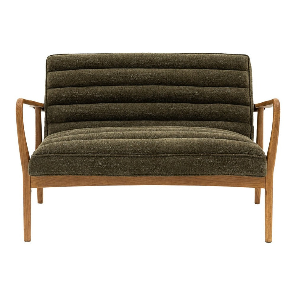 Datsun 2 Seater Sofa - Green Boucle