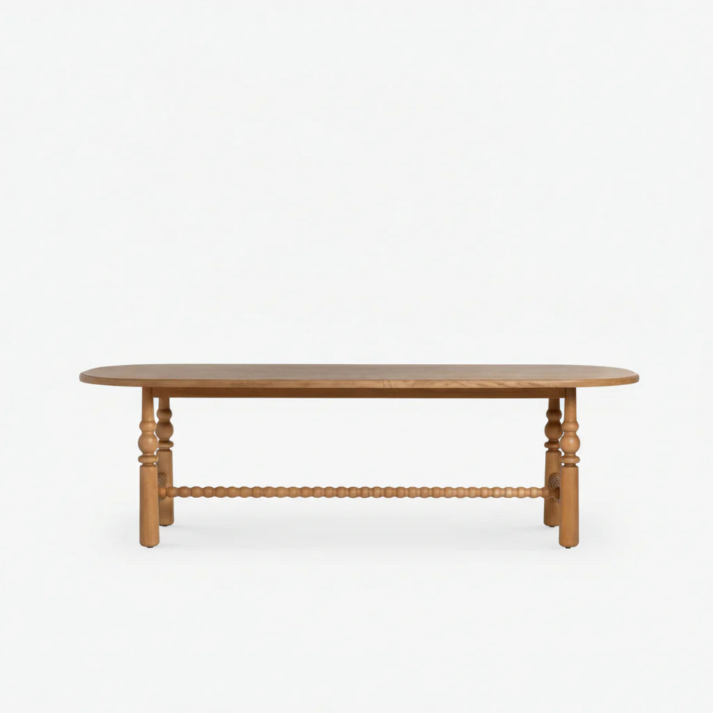 Flexor Solid Wood Dining Table Set - All Sizes