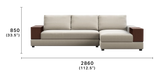 Jasper Sectional Sofa with Chaise