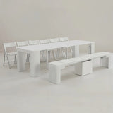 Ultimate Junior Curve - Extending Dining Set