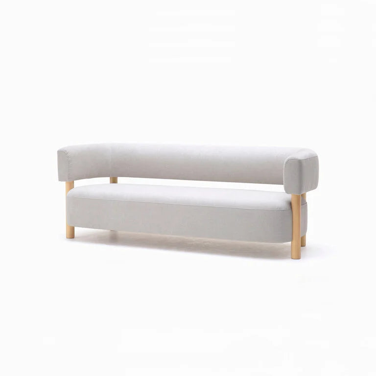 Kansas 3 Seater Boucle Fabric Sofa