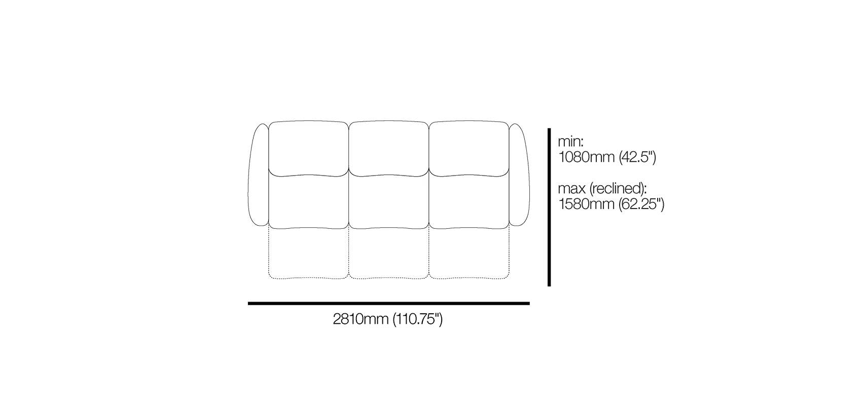 King Cinema Premiere 3 Seater