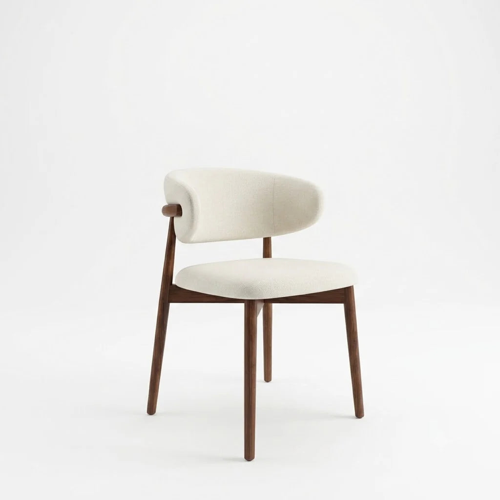 Leticia Solid Wood & Marble Round Dining Table Set