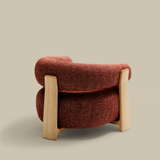 Liverpool Boucle Upholstered Sofa Arm Chair