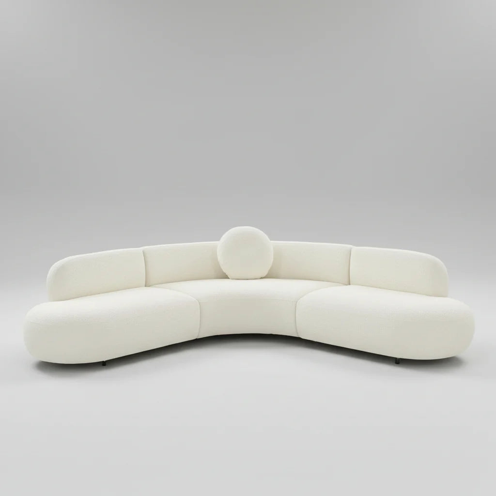 Malmo Modern Sectional Curve Sofa