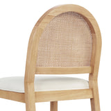 Mariko Rattan Solid Wood Dining Table Set