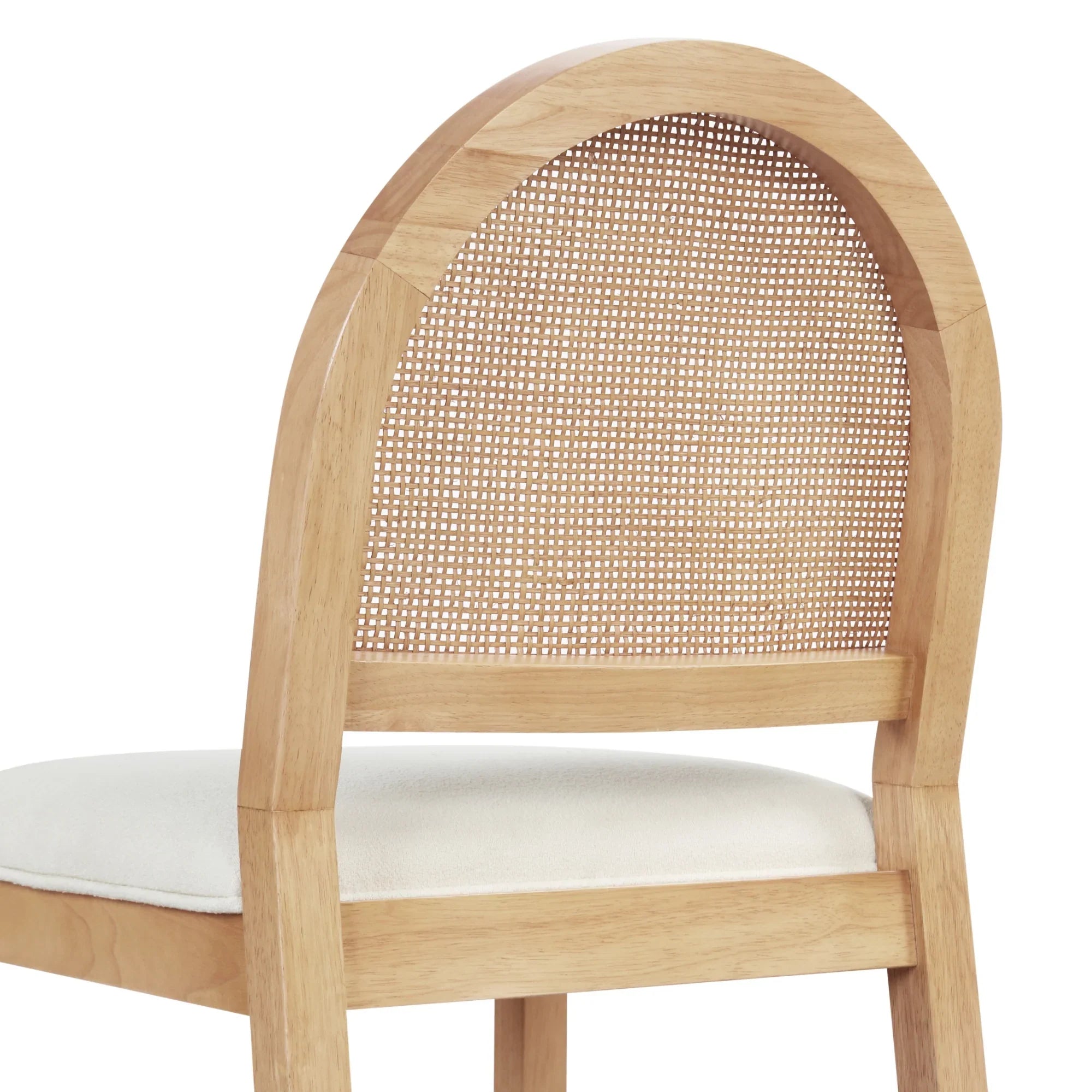 Mariko Rattan Solid Wood Dining Table Set
