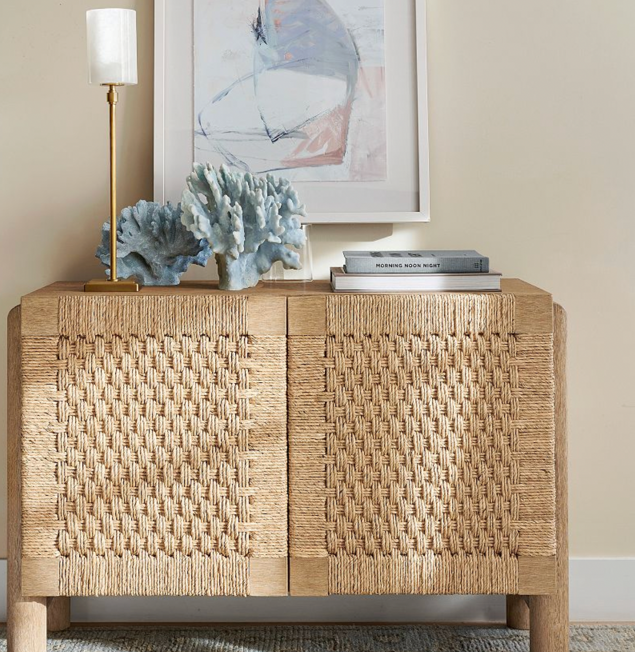 Bolinas Woven Sideboard Cabinet
