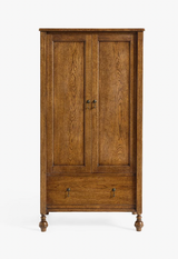 Classic Brown Wooden Storage Cabinet