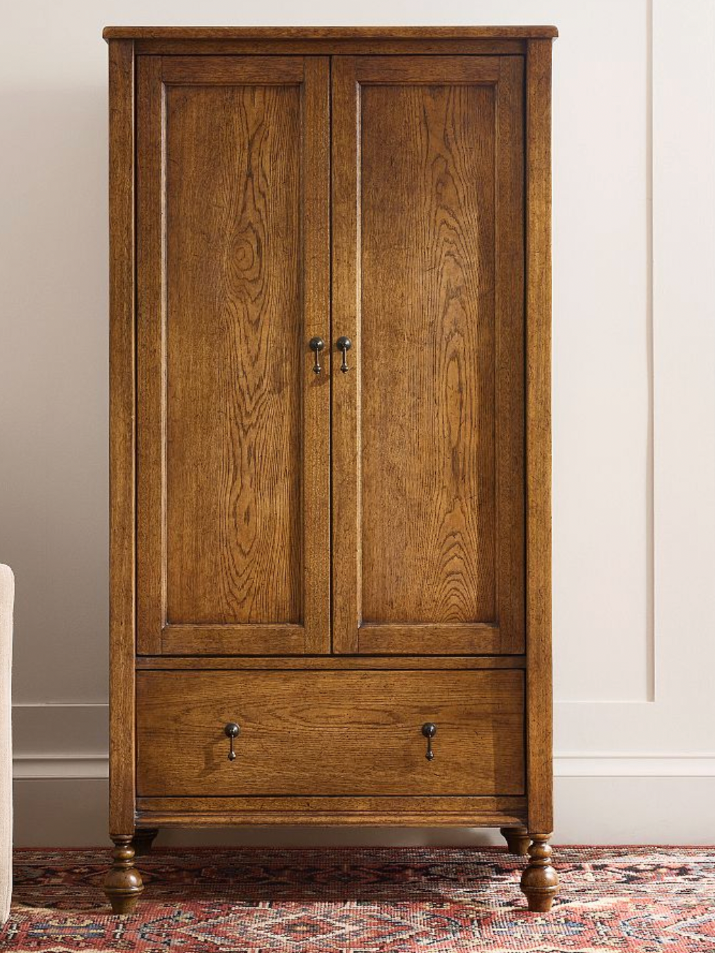 Classic Brown Wooden Storage Cabinet