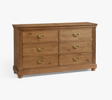 Classic Wooden 6-Drawer Dresser
