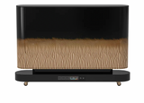 Modern Black Gold Media Console