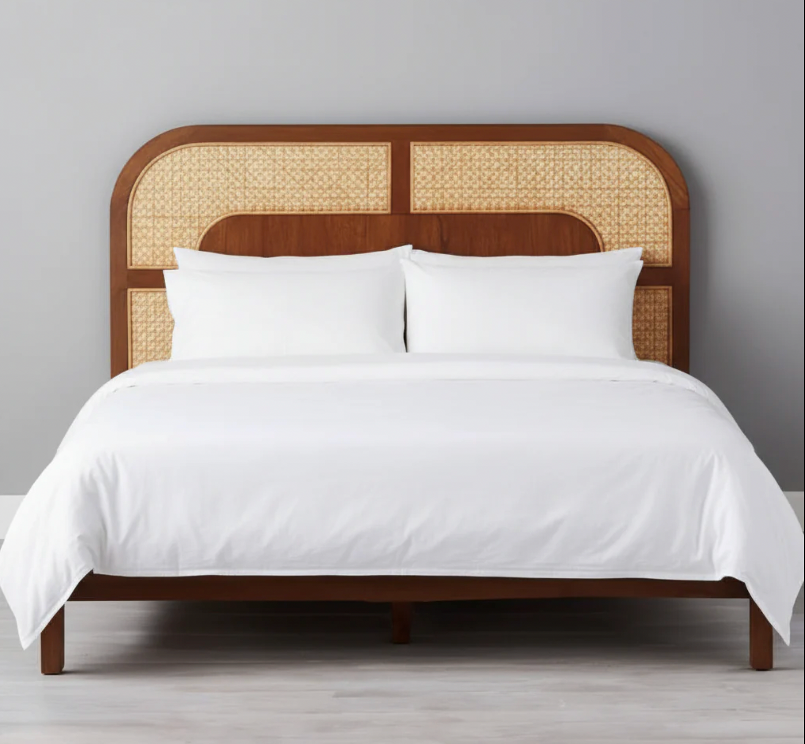 Heritage Cane Wooden Bed