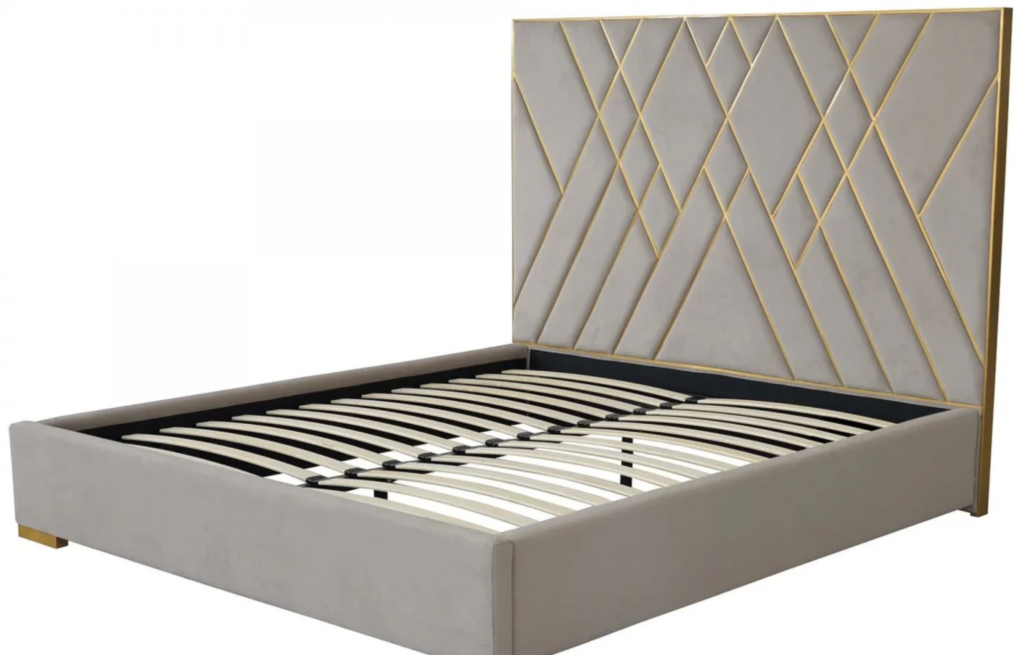 Diamond Luxe Upholstered Bed