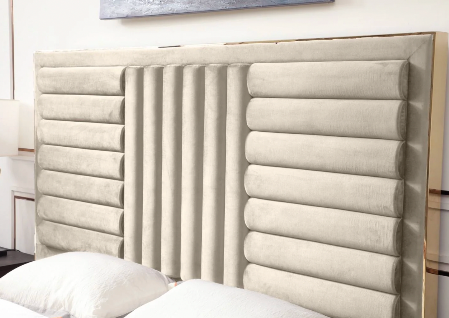 Symmetry Luxe Upholstered Bed