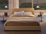 Serenity Upholstered Platform Bed