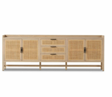Dolores Wide Cane Buffet (96")