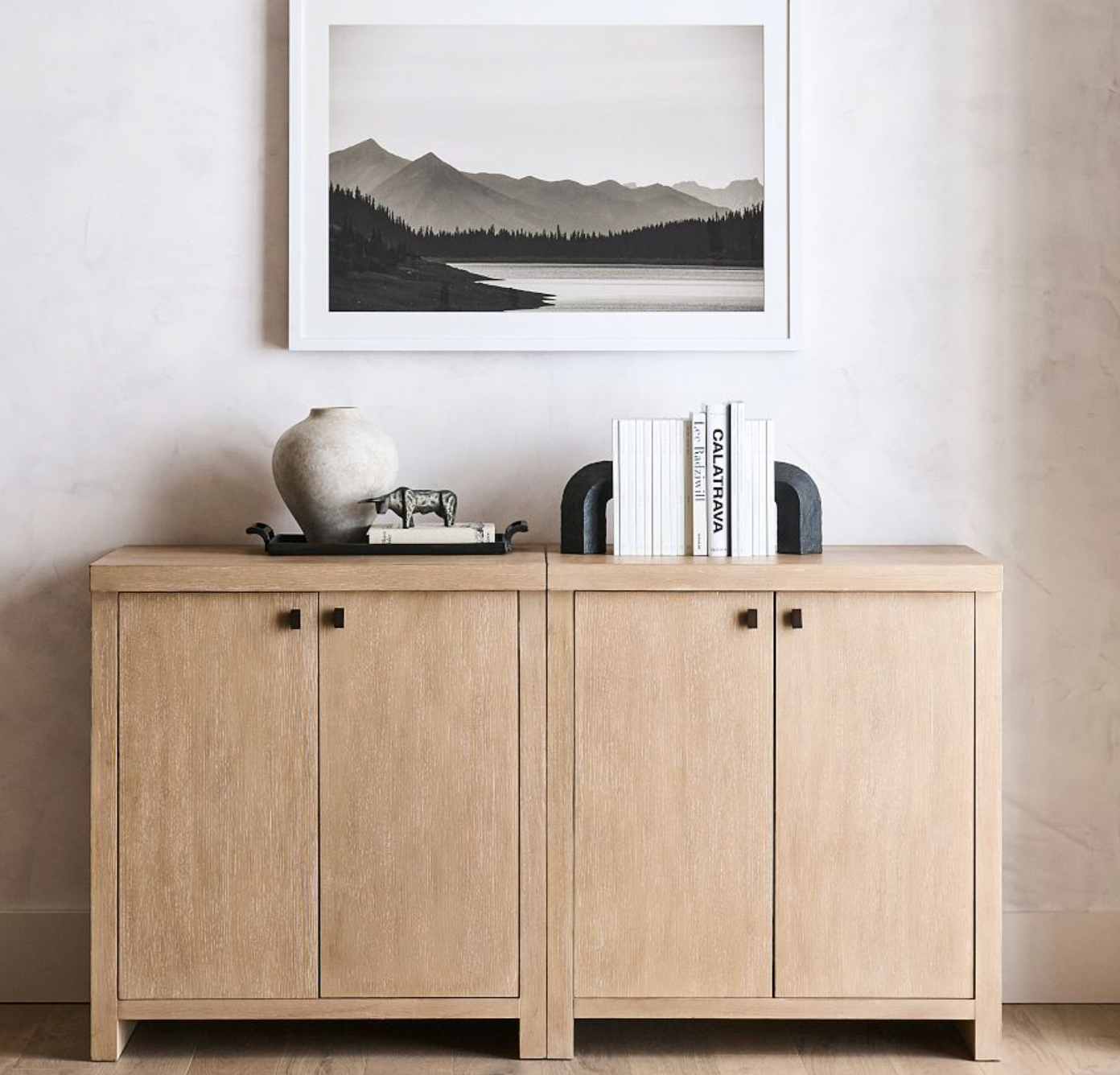 Modern Farmhouse Display Console (68")