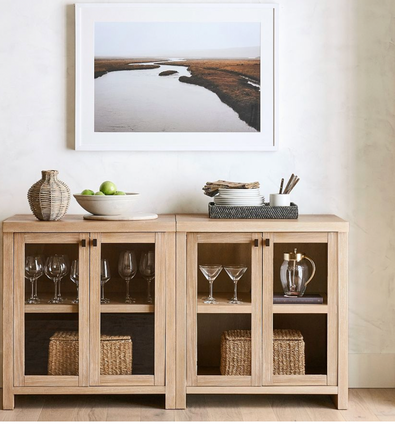 Modern Farmhouse Display Console (68")