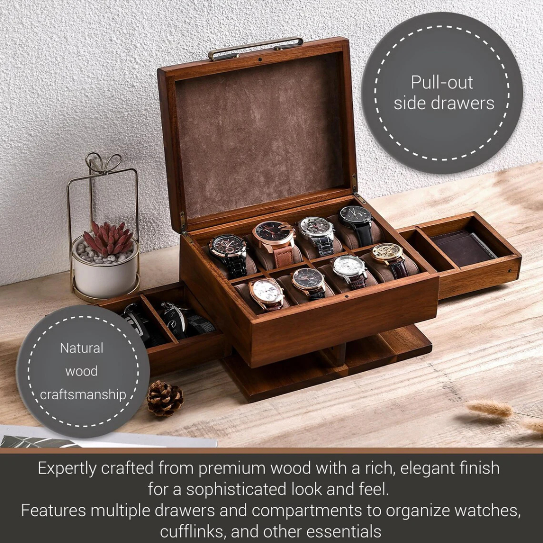 Watch Collector Gift Personalized Wooden