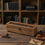 Glass Lid Watch Box