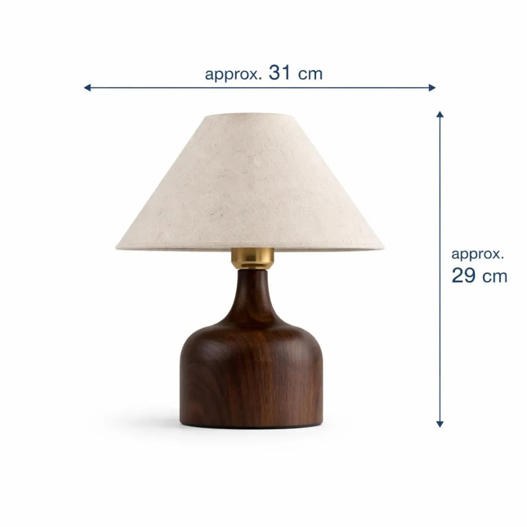 Wood Table Lamp